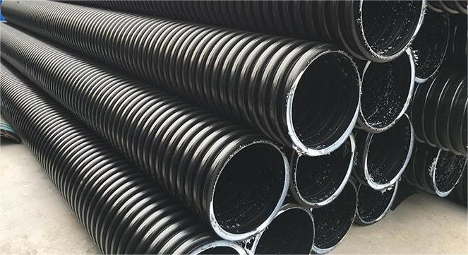 埋地用玻纤双高筋增强 HDPE 缠绕管